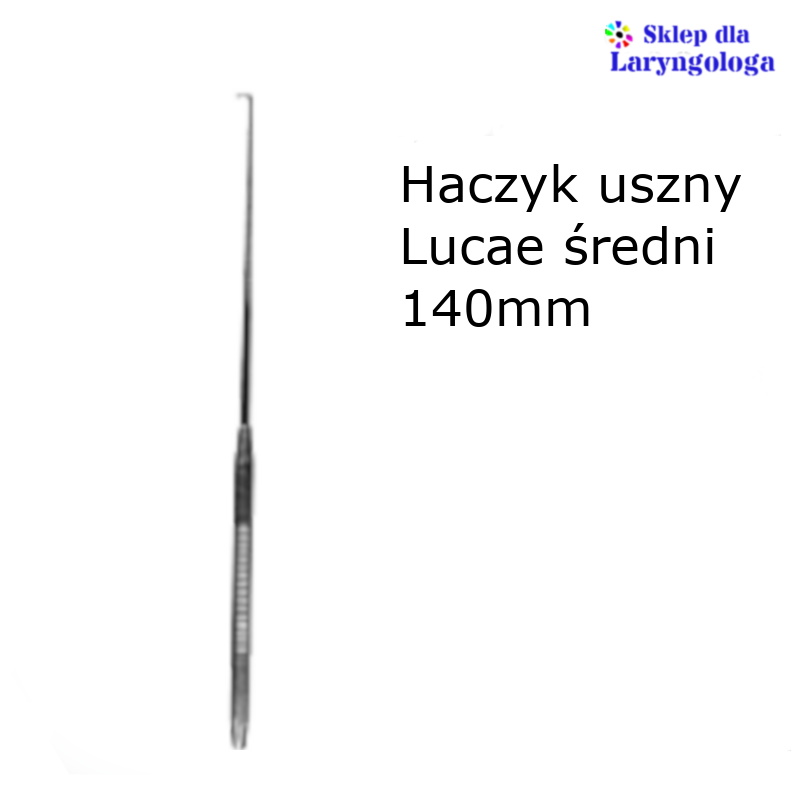 Haczyk uszny Lucae średni 08-421Metech