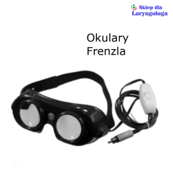 Okulary Frenzla do badania oczopląsu z zasilaczem sieciowym 08-655 Metech