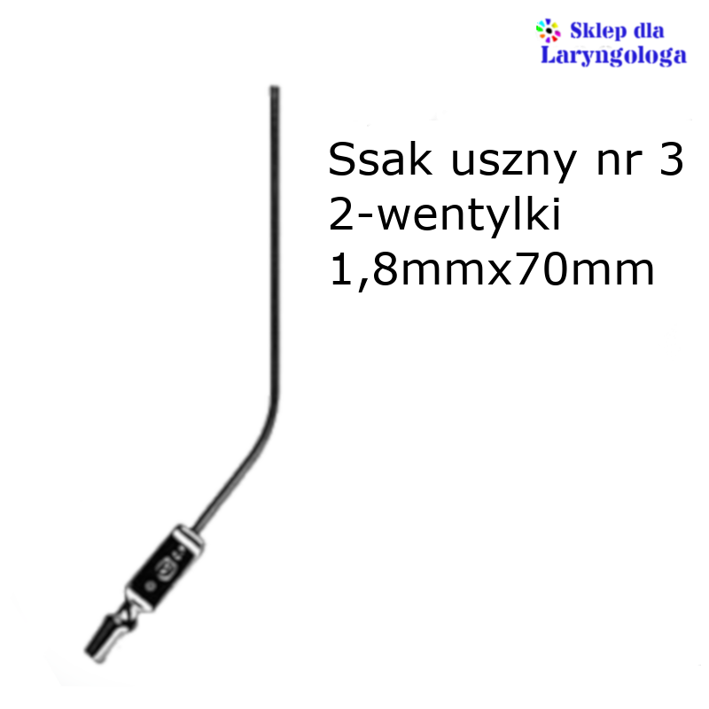 Ssak uszny nr3 2-wentylki 08-179 Metech