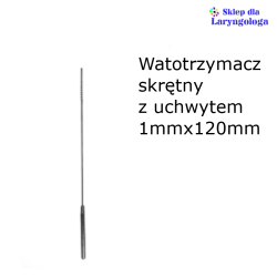 Watotrzymacz skrętny z uchwytem ø 1,0 mm o długości 120 mm 08-400 Metech