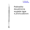 Podważka dwustr. wyg. tępa 4 i 5mm 08-221Metech