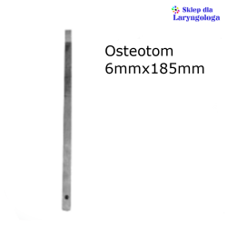 Osteotom szer. 6 mm 08-231 Metech