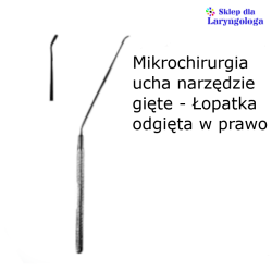 Łopatka odgięta w prawo 08-545 Metech
