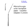 Łopatka odgięta w prawo 08-545 Metech