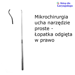 Łopatka odgięta w prawo 08-565 Metech