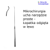 Łopatka odgięta w lewo 08-566 Metech