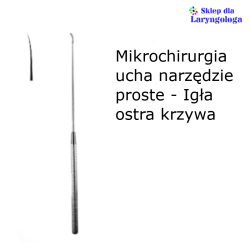 Igła ostra krzywa 08-571 Metech