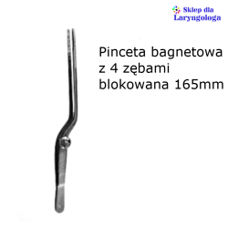 Pinceta bagnetowa 165 mm z...