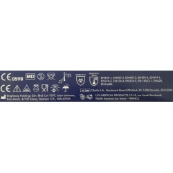 Rękawice nitrylowe, Nitriskin ULTRA LONG 400 mm - M - 50 - NIEBIESKIE