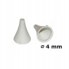 Jednorazowe wzierniki uszne do otoskopu - model R - 4mm Comed 50szt Jednorazowe wzierniki uszne do otoskopu - model R - 4mm Comed 50szt