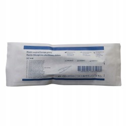 Pęseta chirurgiczna, plastikowa, zielona, sterylna, dł. 13 cm / 1 szt.