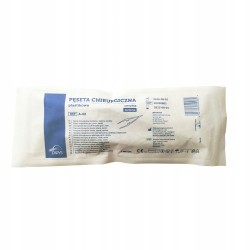 Pęseta chirurgiczna, plastikowa, zielona, sterylna, dł. 13 cm / 10 szt.