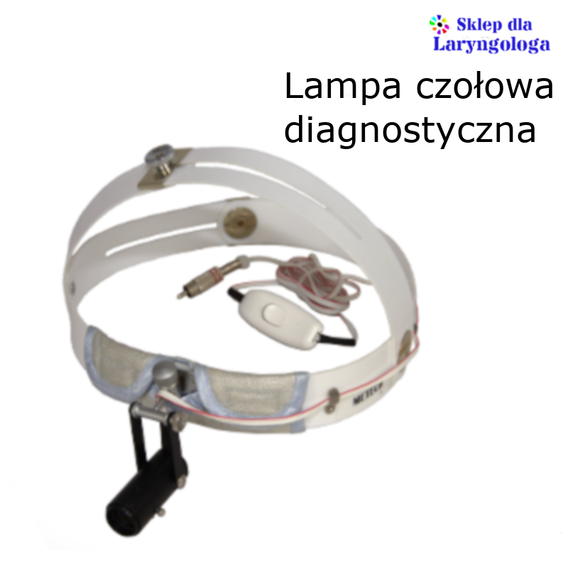 Lampa czołowa diagnostyczna z zasilaczem sieciowym 3V 08-480 Metech