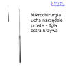 Igła ostra krzywa 08-571 Metech