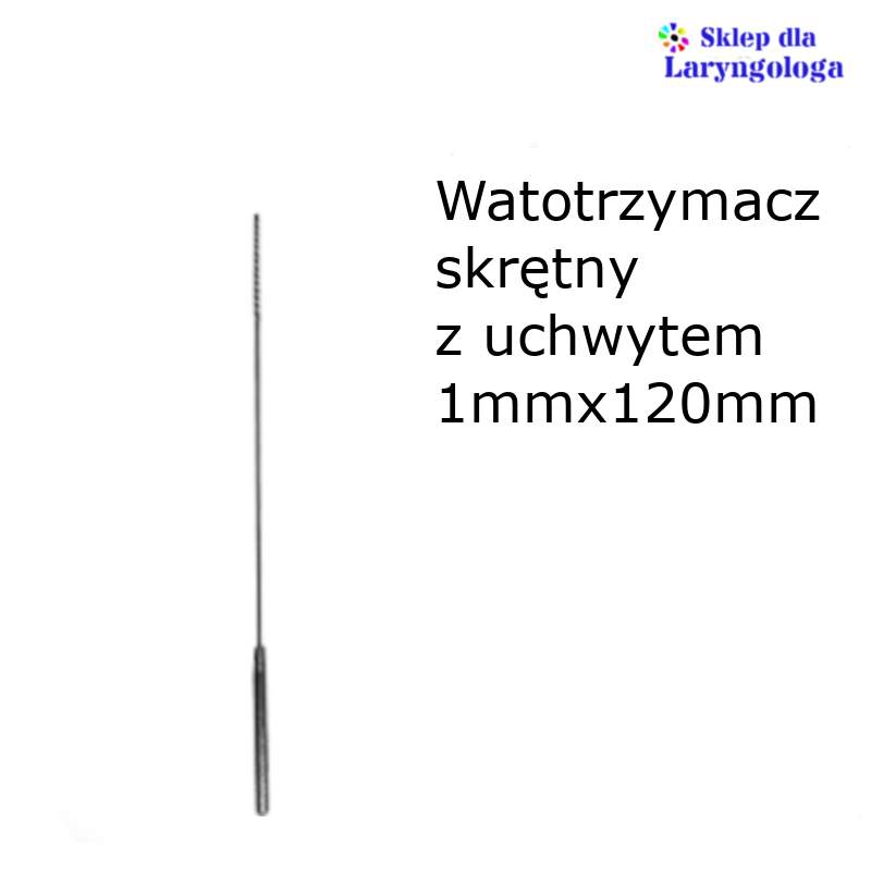 Watotrzymacz skrętny z uchwytem ø 1,0 mm o długości 120 mm 08-400 Metech