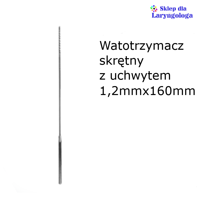 Watotrzymacz skrętny z uchwytem ø 1,2 mm o długości 160 mm 08-403 Metech