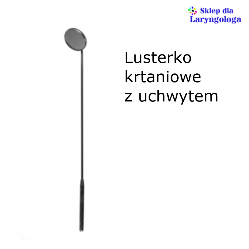 Lusterko krtaniowe z uchwytem nr 6 ø22mm 08-376 Metech