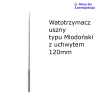 Watotrzymacz uszny typu Miodoński z uchwytem, o długości 120 mm 08-410 Metech